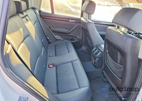 2014 BMW X3 xDrive28I z USA, uszkodzony, nr VIN 5UXWX9C56E0D33023